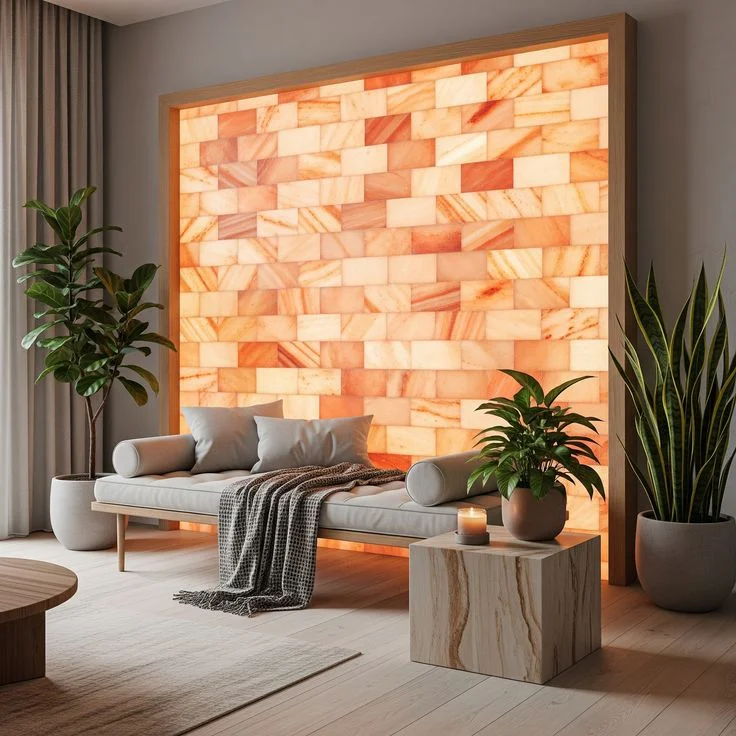 Himalayan salt tiles