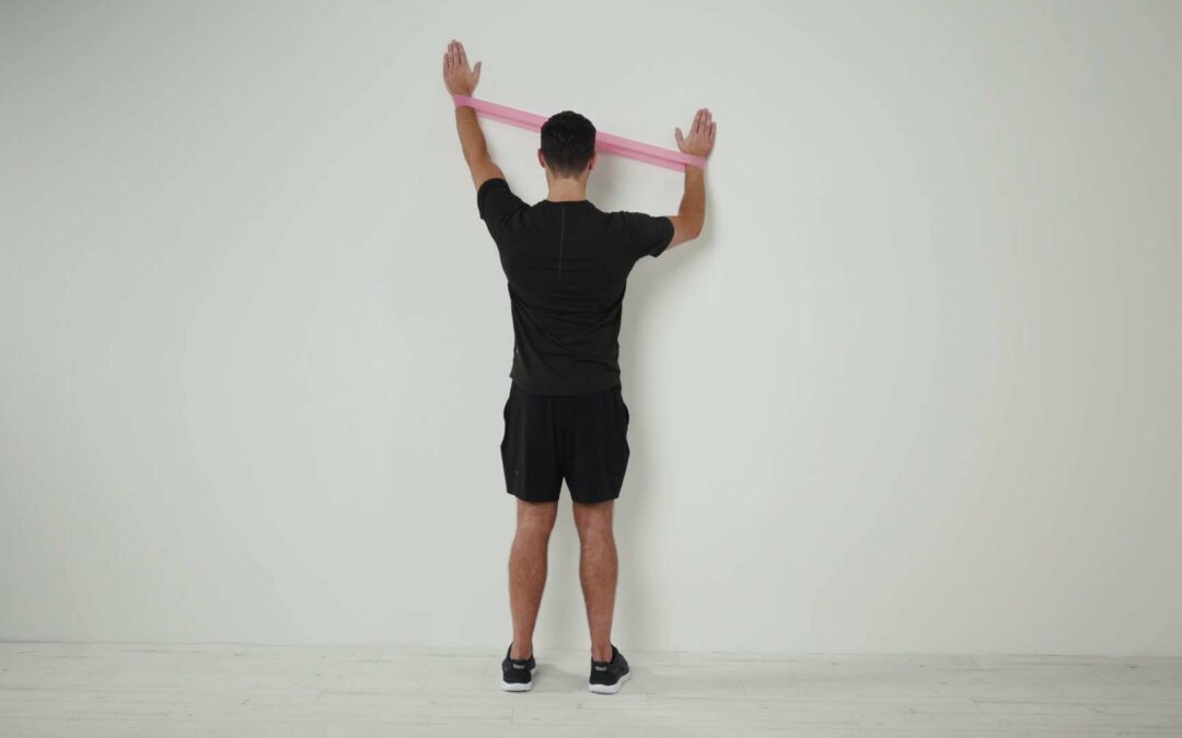 Banded Wall Climbs for Shoulder Physiotherapy