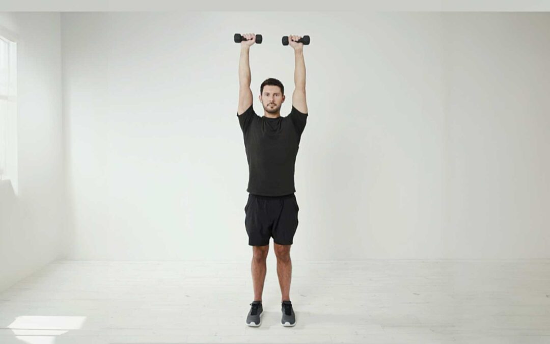 Weighted Shoulder Press To Achieve Shoulder Stability