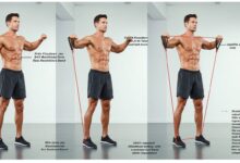 Shoulder Forward Flexion with Resistance Band