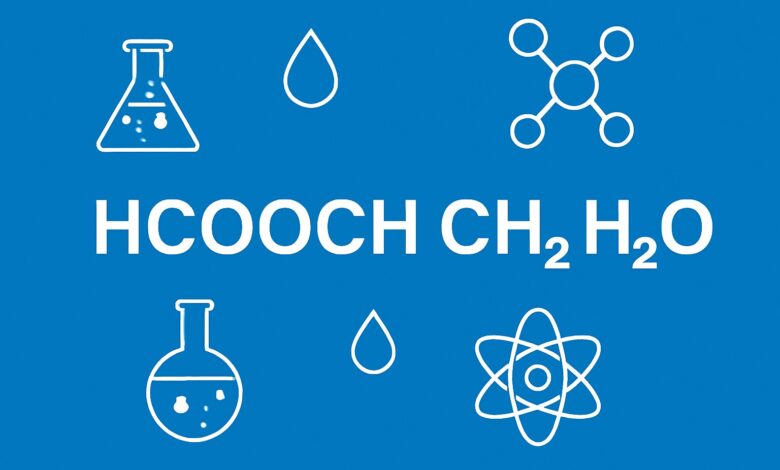 Hcooch Ch2 H2o: The Hydrolysis of Formate Esters