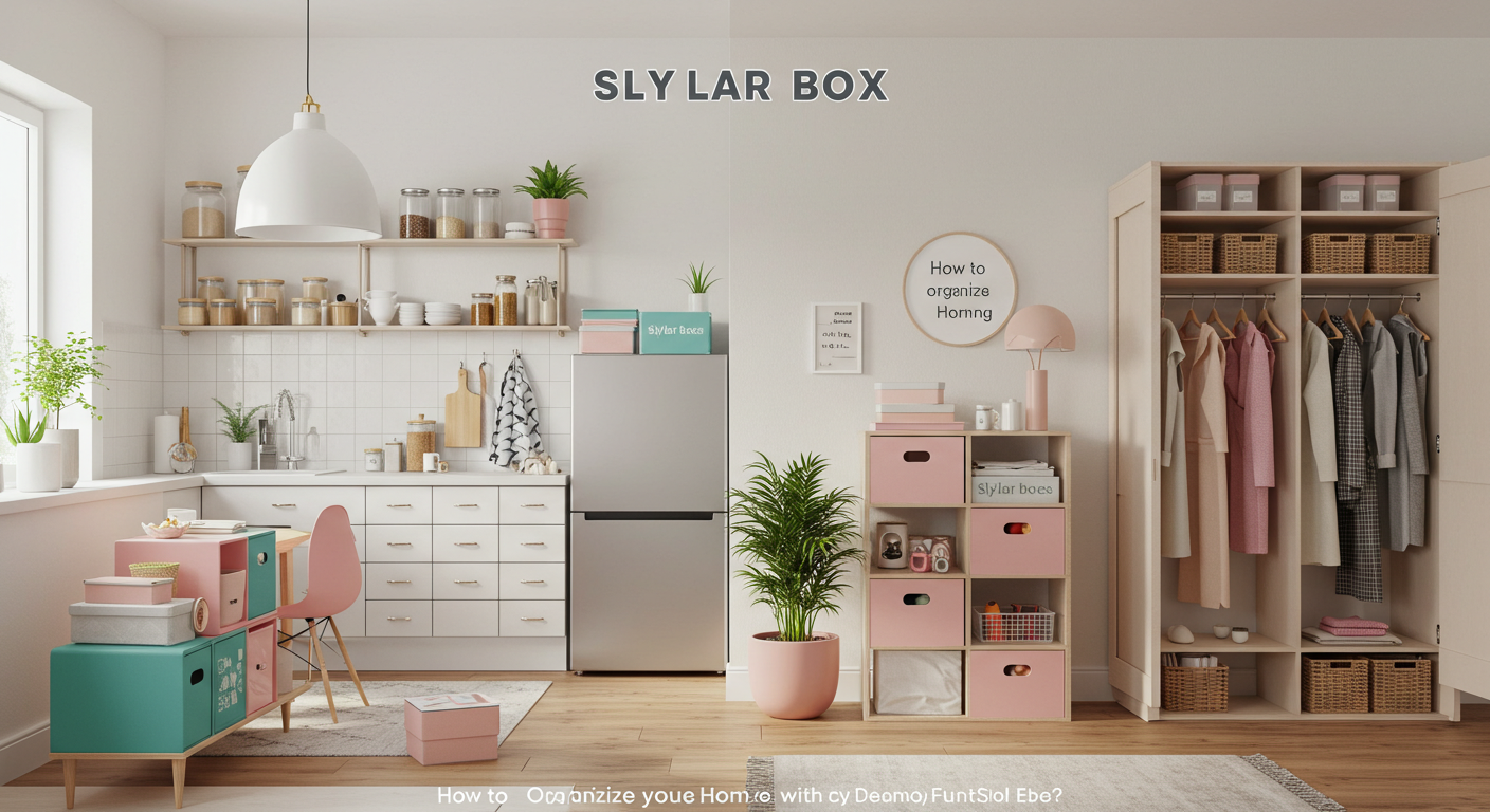 Slylar Box: How to Organize Your Home with a Trendy and Functional Box