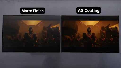 AG Coating vs Matte Finish