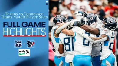texans vs tennessee titans match player stats