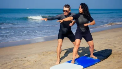 Private surf lessons