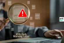 KVK-Tech Warning Letter